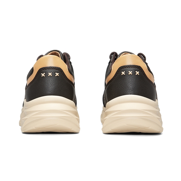 [ActiveCity] Men's Comfortable Lifestyle Sneakers - BROWN - 2